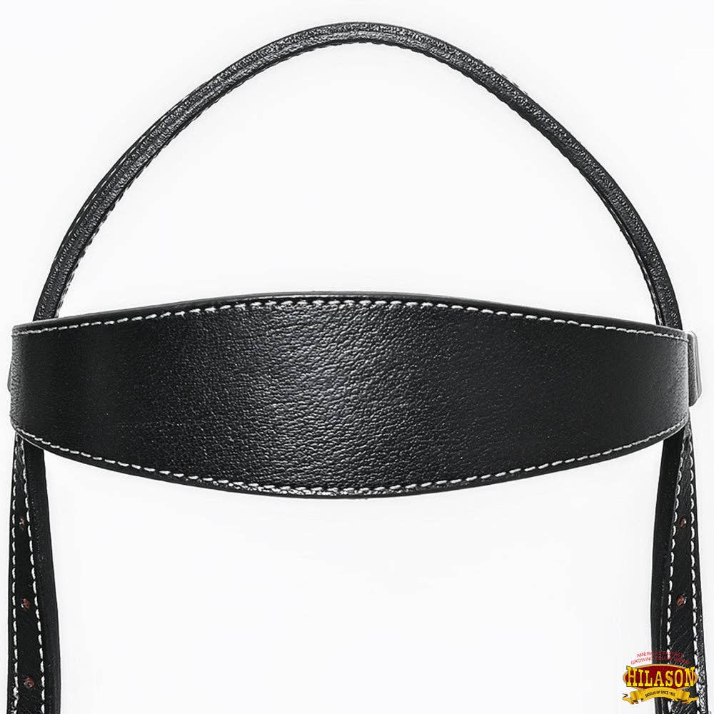 HILASON - Wholesale Horseback Riding Gear - HILASON Western Horse Headstall Breast Collar Set Tack Genuine American Leather | For Horses Headstalls133