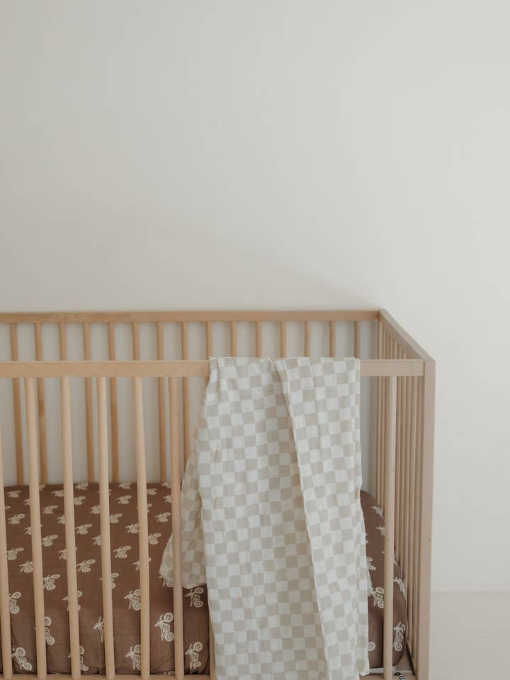 Forever French Baby - Wholesale Swaddle - Baby - Muslin Swaddle | Checkerboard2