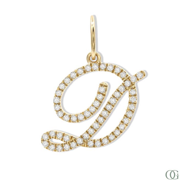 Colgante de guion de diamante-D para venta al por mayor de Orchid Gems Fine Jewelry