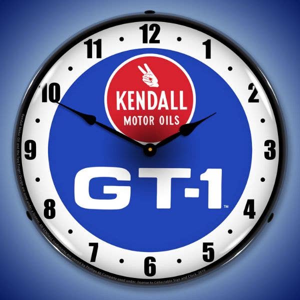 Kendall GT-1 for wholesale by Collectable Sign and Clock LLC.