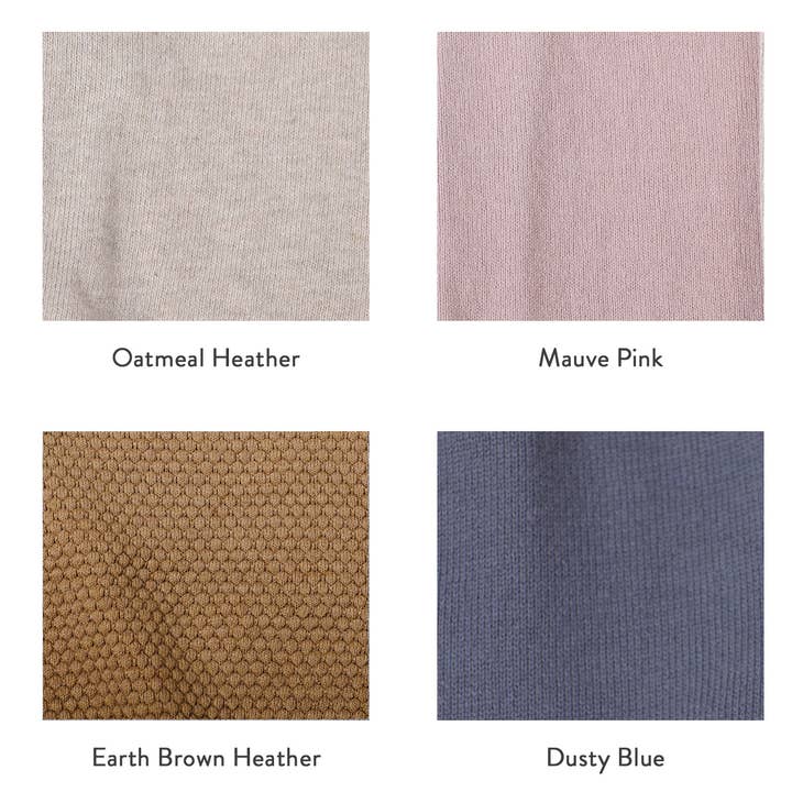 Viverano Organics - Wholesale Newborn/Knit Hat - Baby - Milan Earthy Baby Round Hat Sweater Knit (Organic Cotton)1