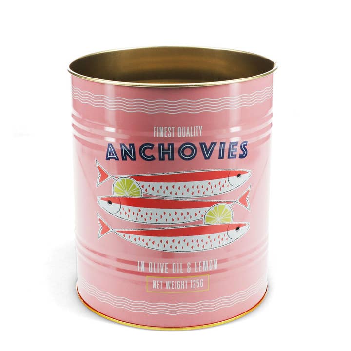 Rex London UK - Wholesale Kitchen Storage/Organizer - Xl Storage Tins (Set of 2) - Fish