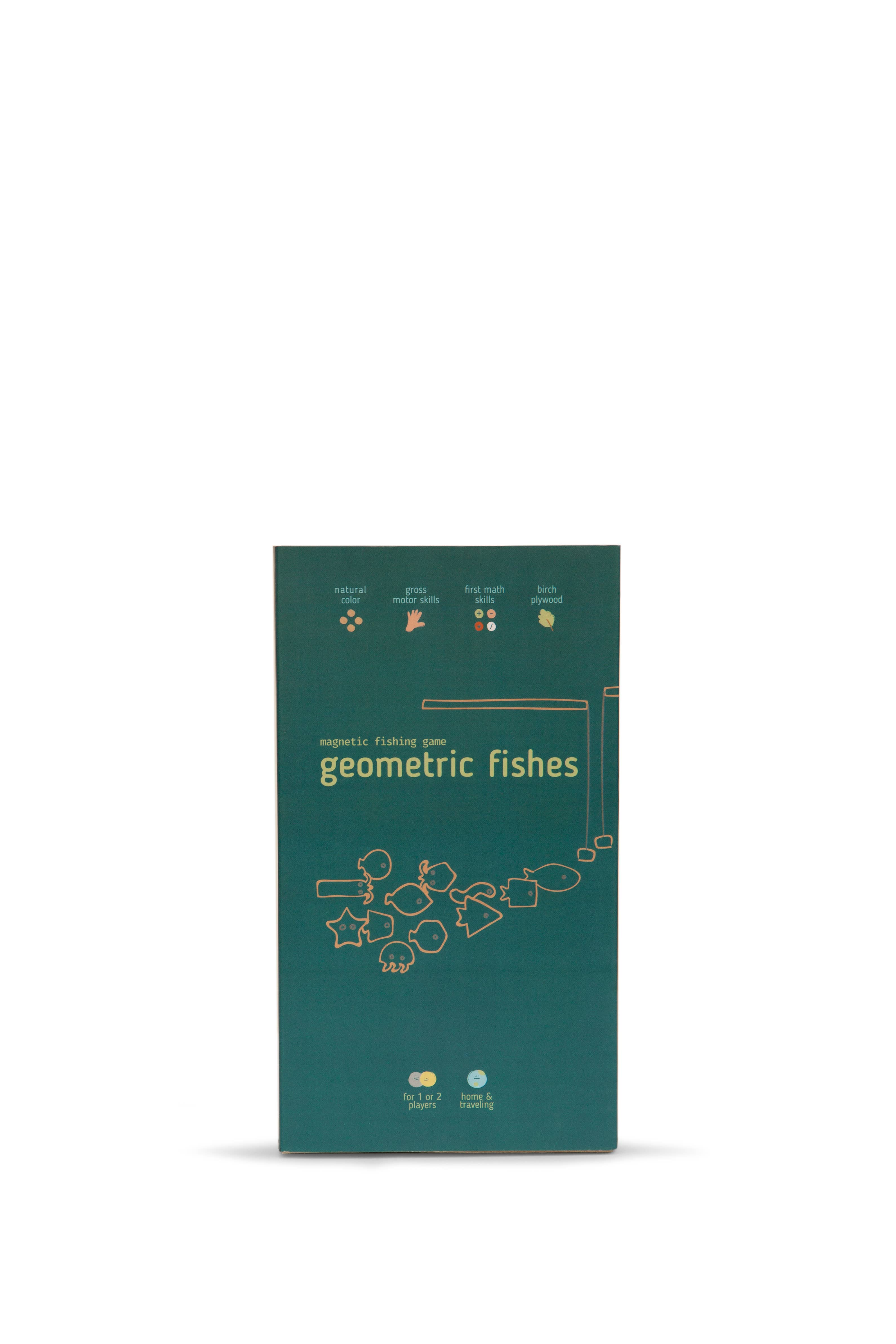 Babai – Großhandel Holzspielzeug – Kinder – Holz Angelspiel mit Magneten – Geometrische Fische3