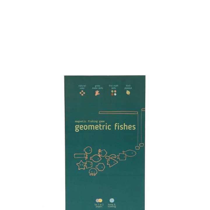 Babai – Großhandel Holzspielzeug – Kinder – Holz Angelspiel mit Magneten – Geometrische Fische3