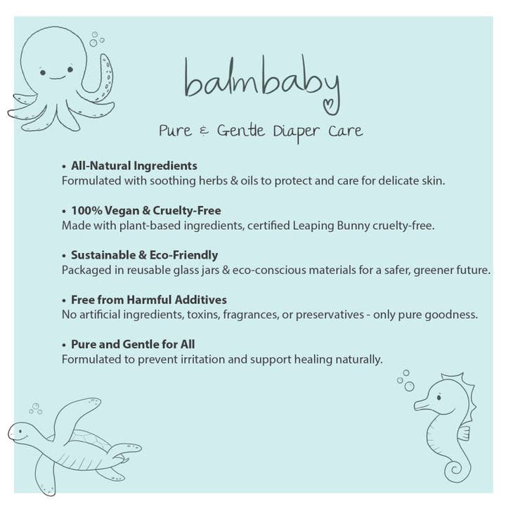 Taylor's Naturals – wholesale Nappy cream – Balm Baby - Diaper Balm and ALL purpose skin aid - Eco Stick