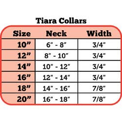 Mirage Pet Products - Wholesale Pet Collar - Dog - Tiara Dog Collar