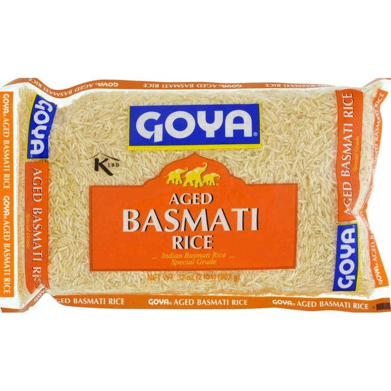 L&F Universal Goods - Wholesale Rice - GOYA Aged Basmati Rice 20/32 oz.0