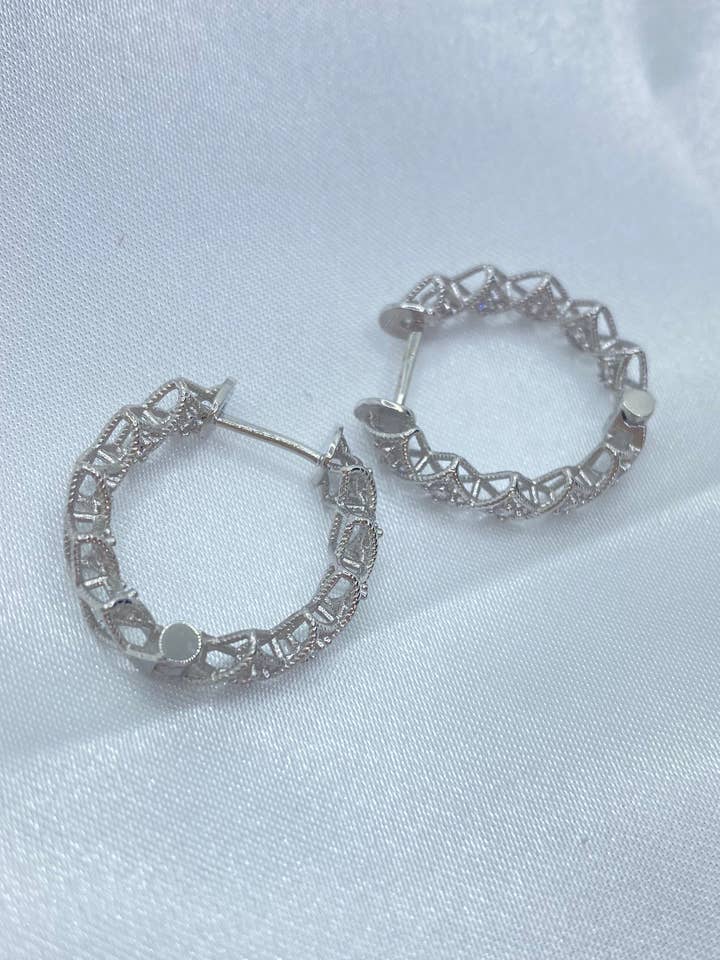 Brincos de Argola Becca por atacado de Gems Luxe