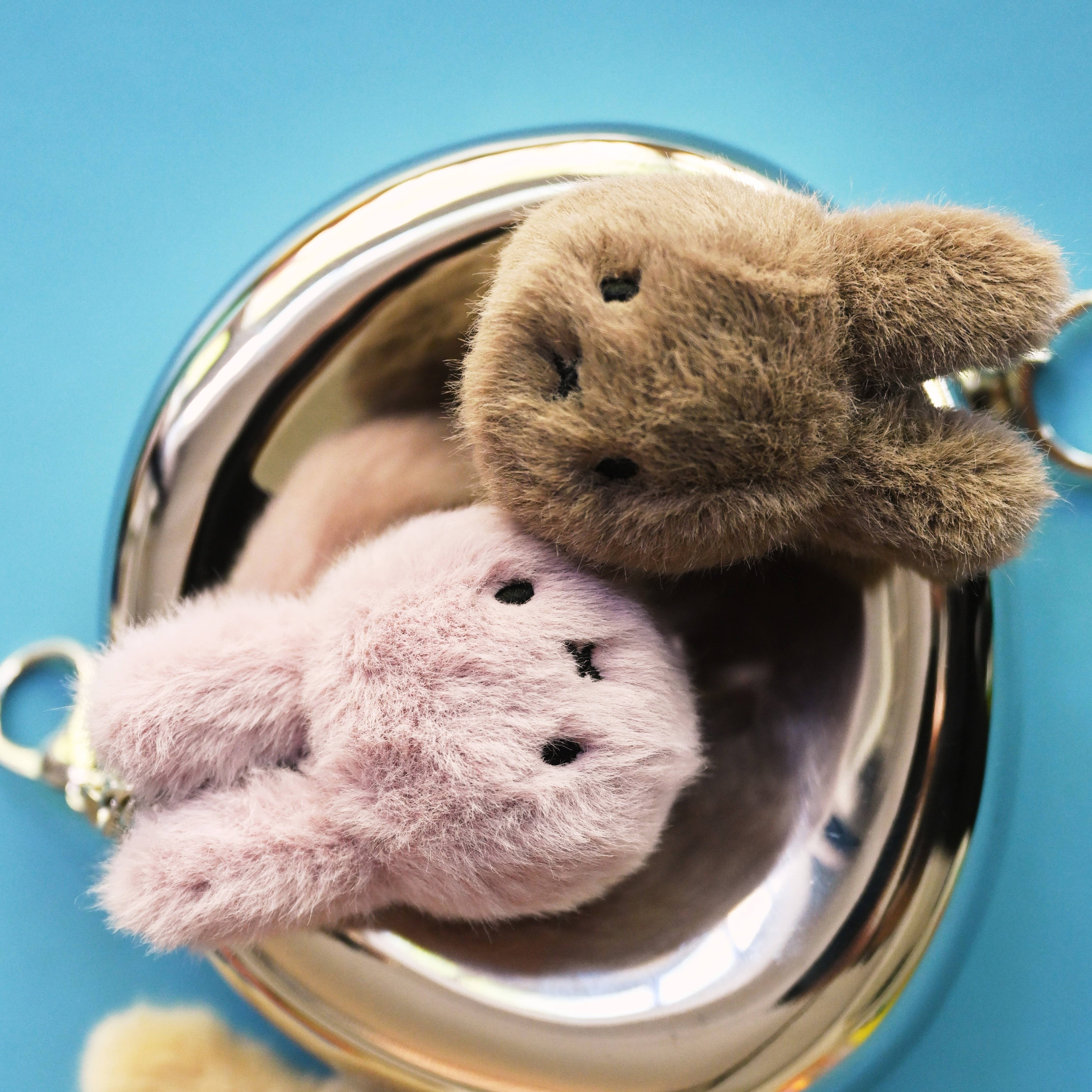 Miffy by S-c Brands - Wholesale Keychain - Kids - Miffy Fuzzy ECO Keyring Lilac 8cm3