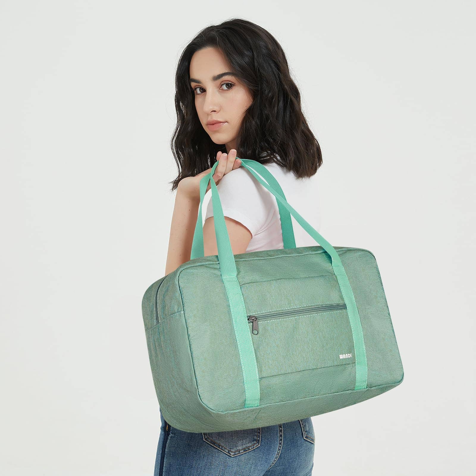 wandf - Wholesale Weekender Bag - Women's - Airplane Personal Item Travel Bag Best Underseat Bag WF112289