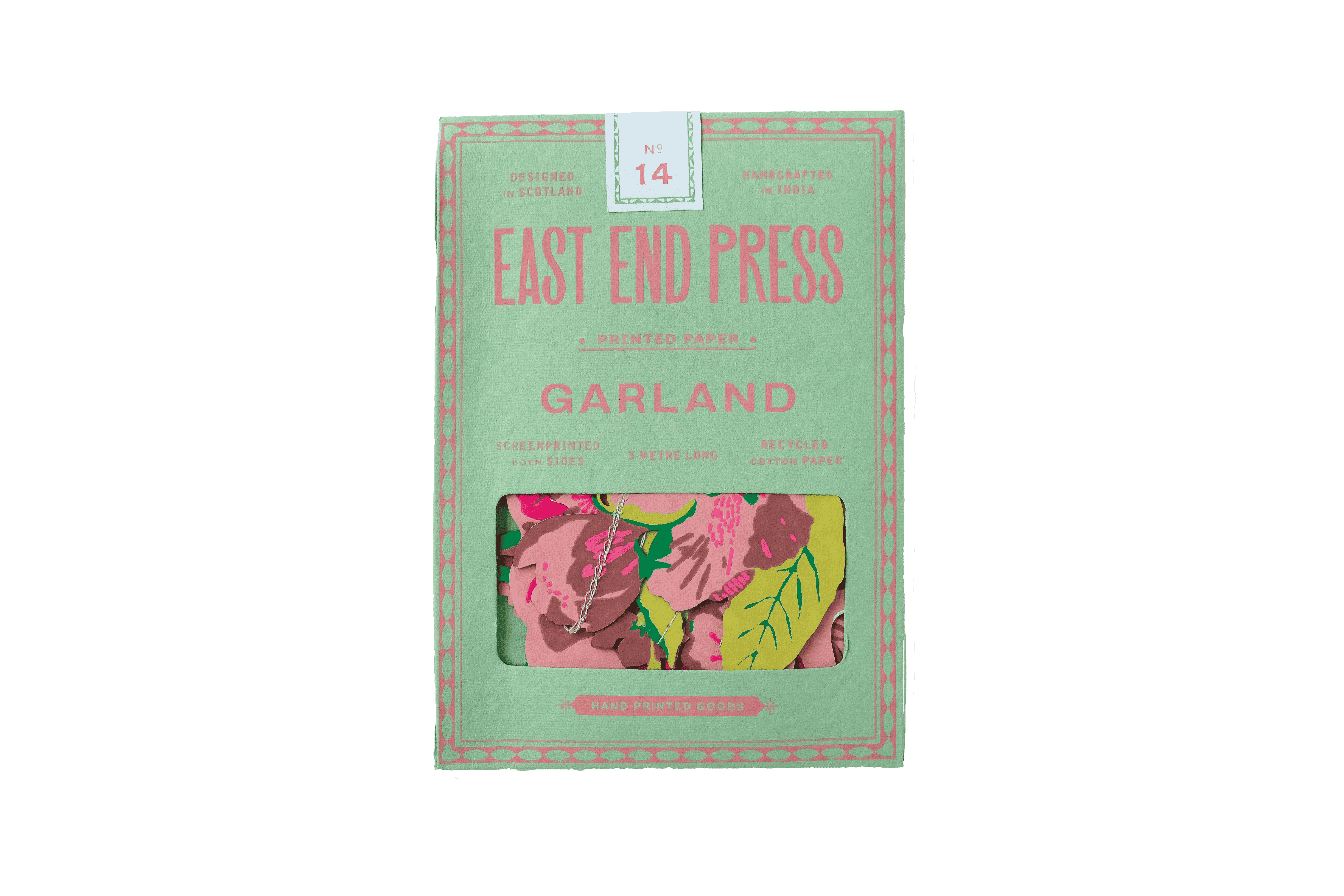 East End Press – wholesale Bunting/garland – Blossom Sewn Garland10