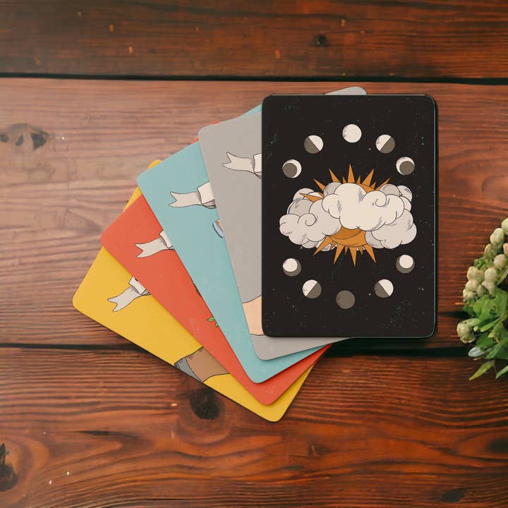 Dio Candle Company - Vente Cartes de tarot - Jeu de tarot Rider Waite - Costumes codés par couleur au format poker3