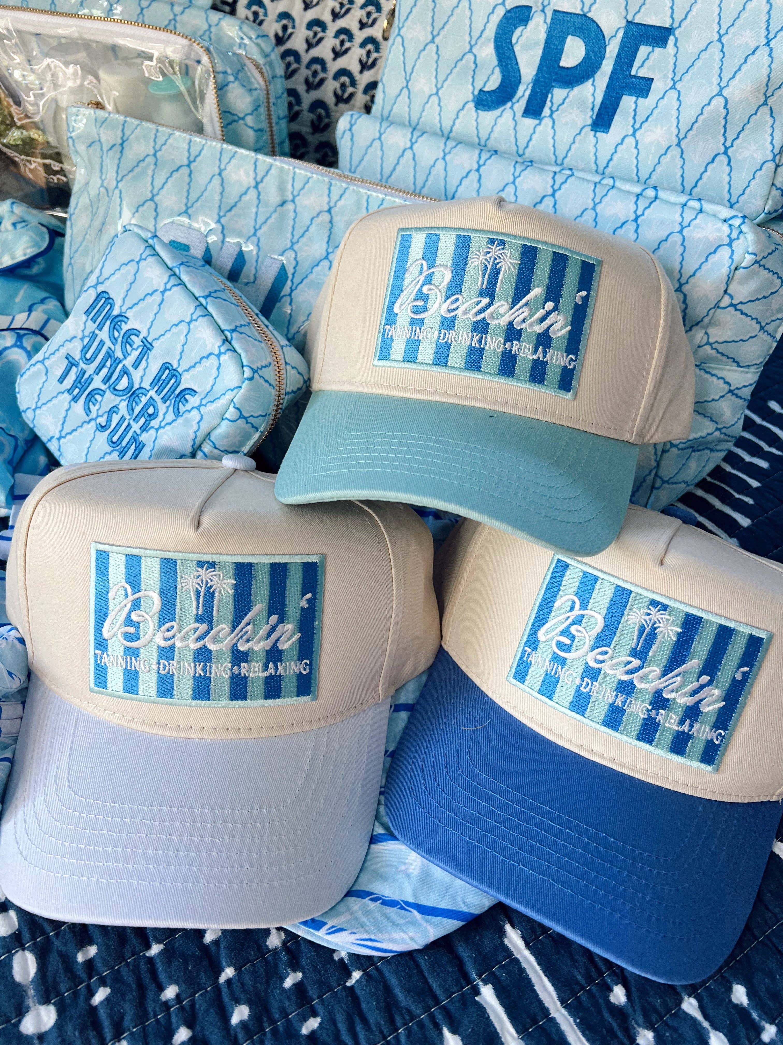 KENZKUSTOMZ - Vente Casquette de camionneur – femme - Beachin' - Casquette de camionneur vintage16