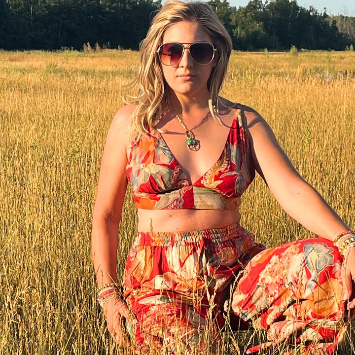 Maru Triangle Top for wholesale by Willow+Wicker