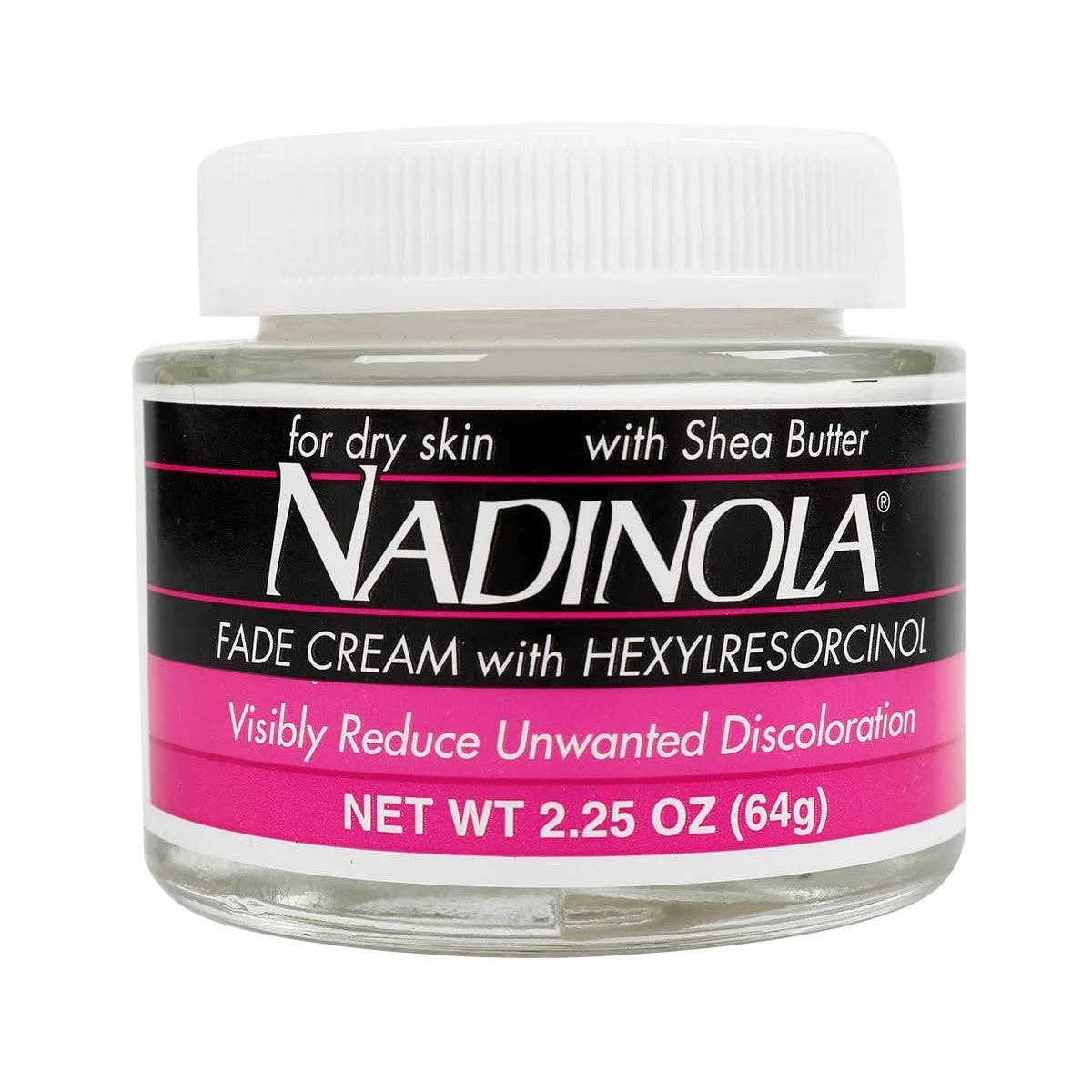 KT Supply - Vendita all'ingrosso Crema idratante viso - Nadinola Fade Crema per pelli secche 2.25 Oz.