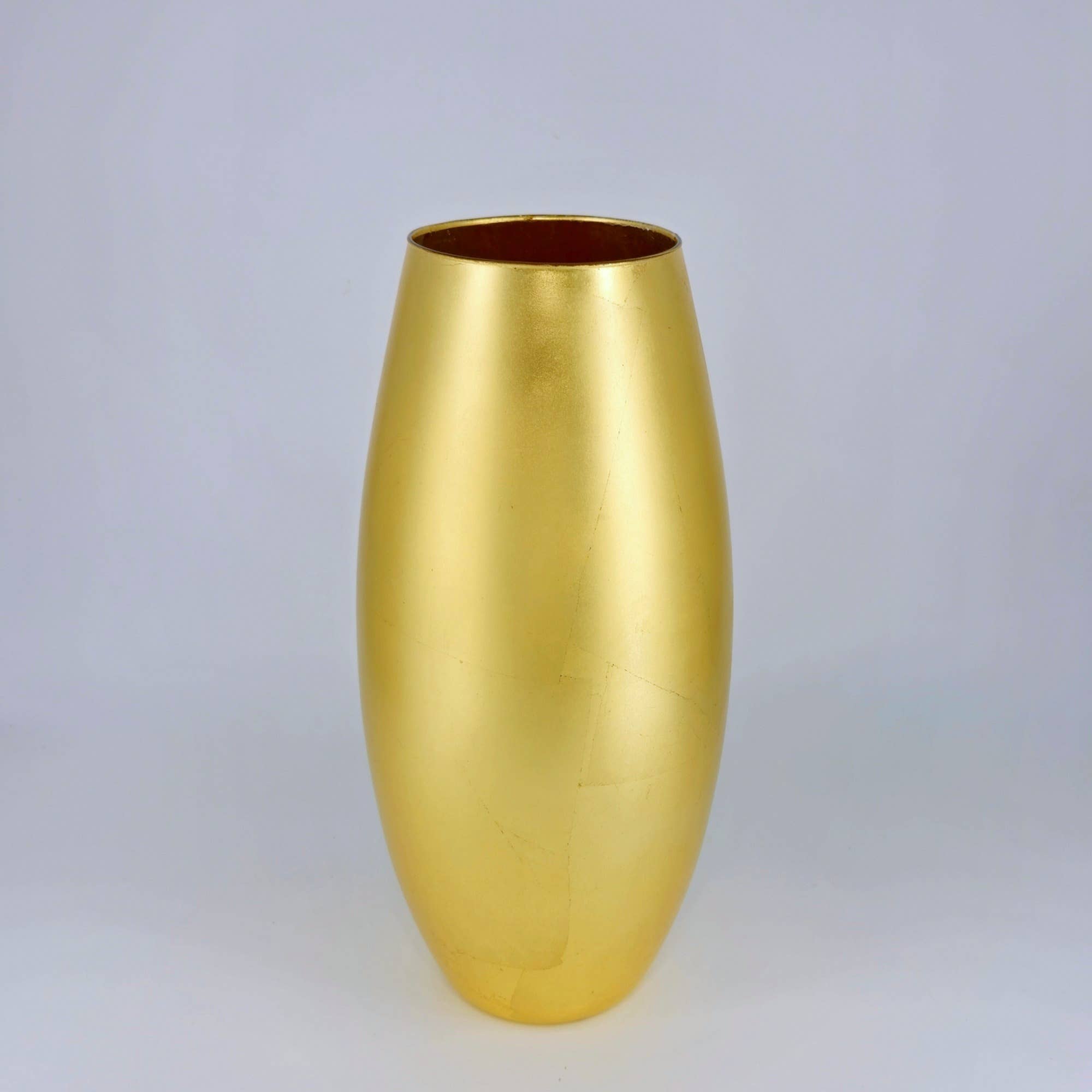RED POMEGRANATE COLLECTION - Wholesale Vase - AMARYLLIS Solid Gold Gilded Flower Vase9