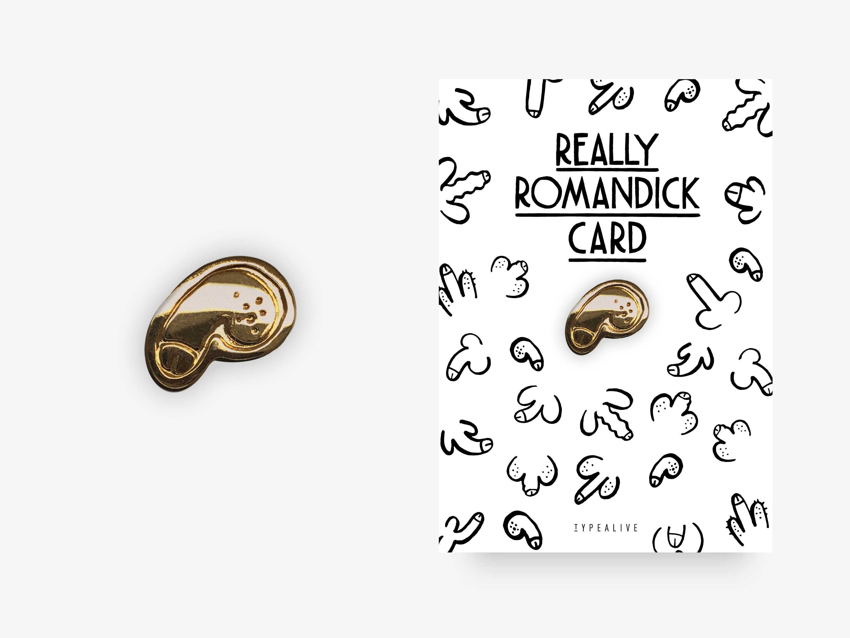 typealive - Wholesale Lapel Pin/Button - Pin / Romandick1