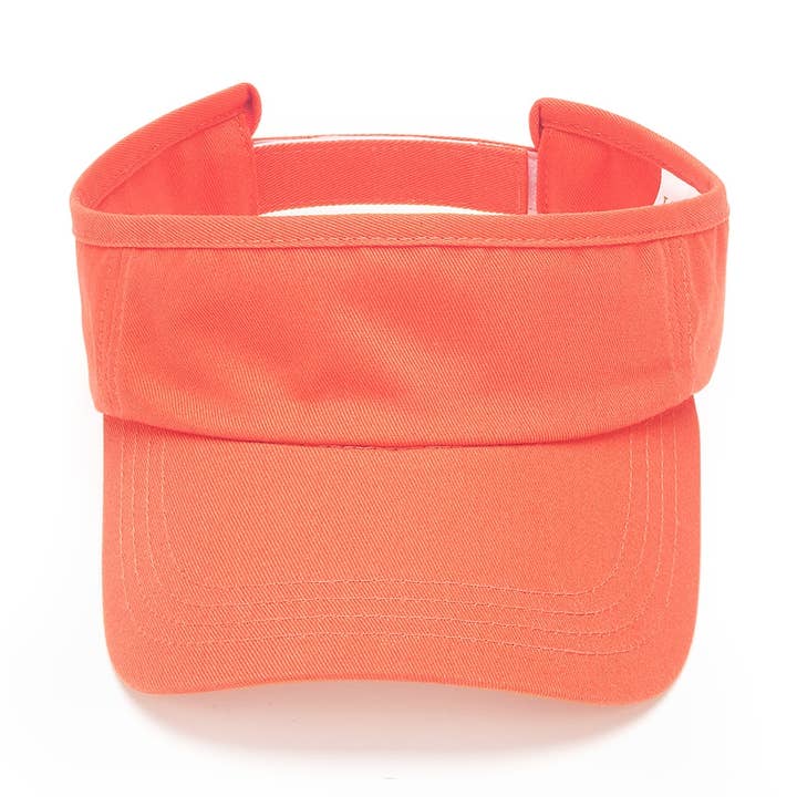 Coral Visor for wholesale by Viv&Lou
