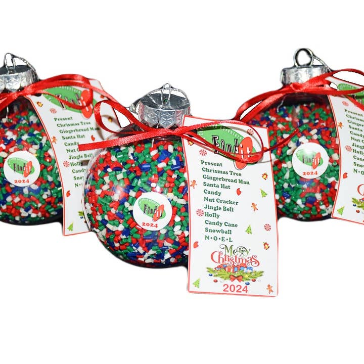 Find It Games – Engroshandel Pynt – Find It 2024 Julepynt med begrænset udgave og æske3