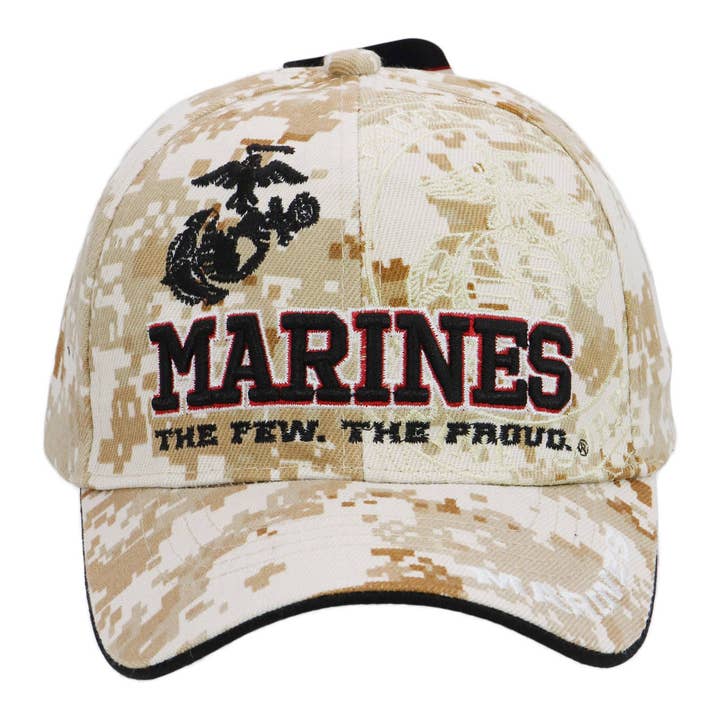 Cap Zone - Wholesale Baseball Cap - Unisex - U.s. Marine Corps Logo Licensed Baseball Cap4