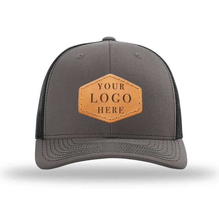 Oowee Products - Wholesale Trucker Hat - Unisex - Custom Leather Patch Trucker Hats - Add Your Logo or Artwork18
