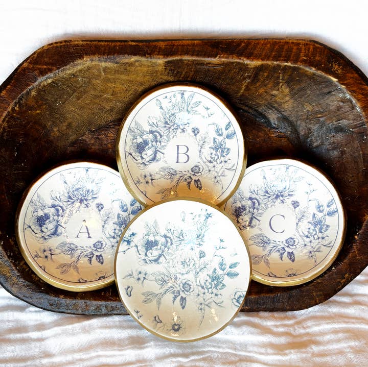 ShopWell - Wholesale Jewelry Dish - Cherished Ring Dish – Initial Optional1