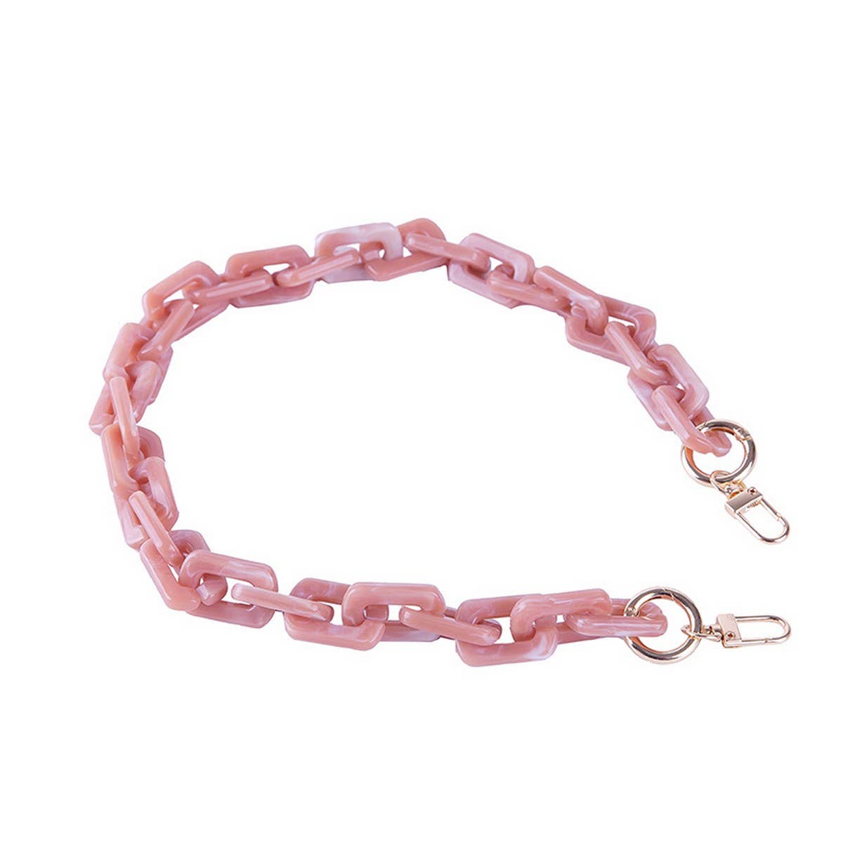 ACCITY - Wholesale Bag Strap - Women's - Acrylic Square Multi-Color Bag Chain,Bag Strap_CWMM509310