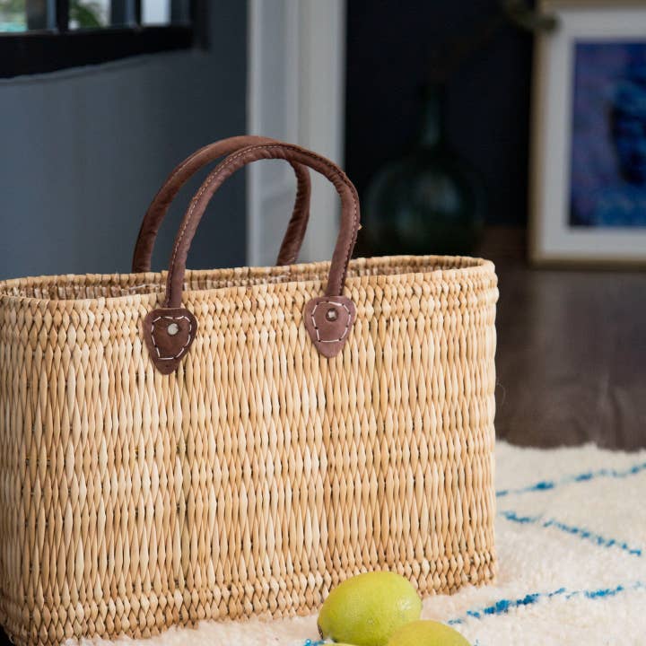 sac en osier for wholesale by Terracotta Design LTD