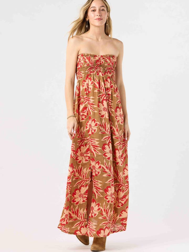 Seychelles Taupe Emilia Maxi Dress for wholesale on Faire3