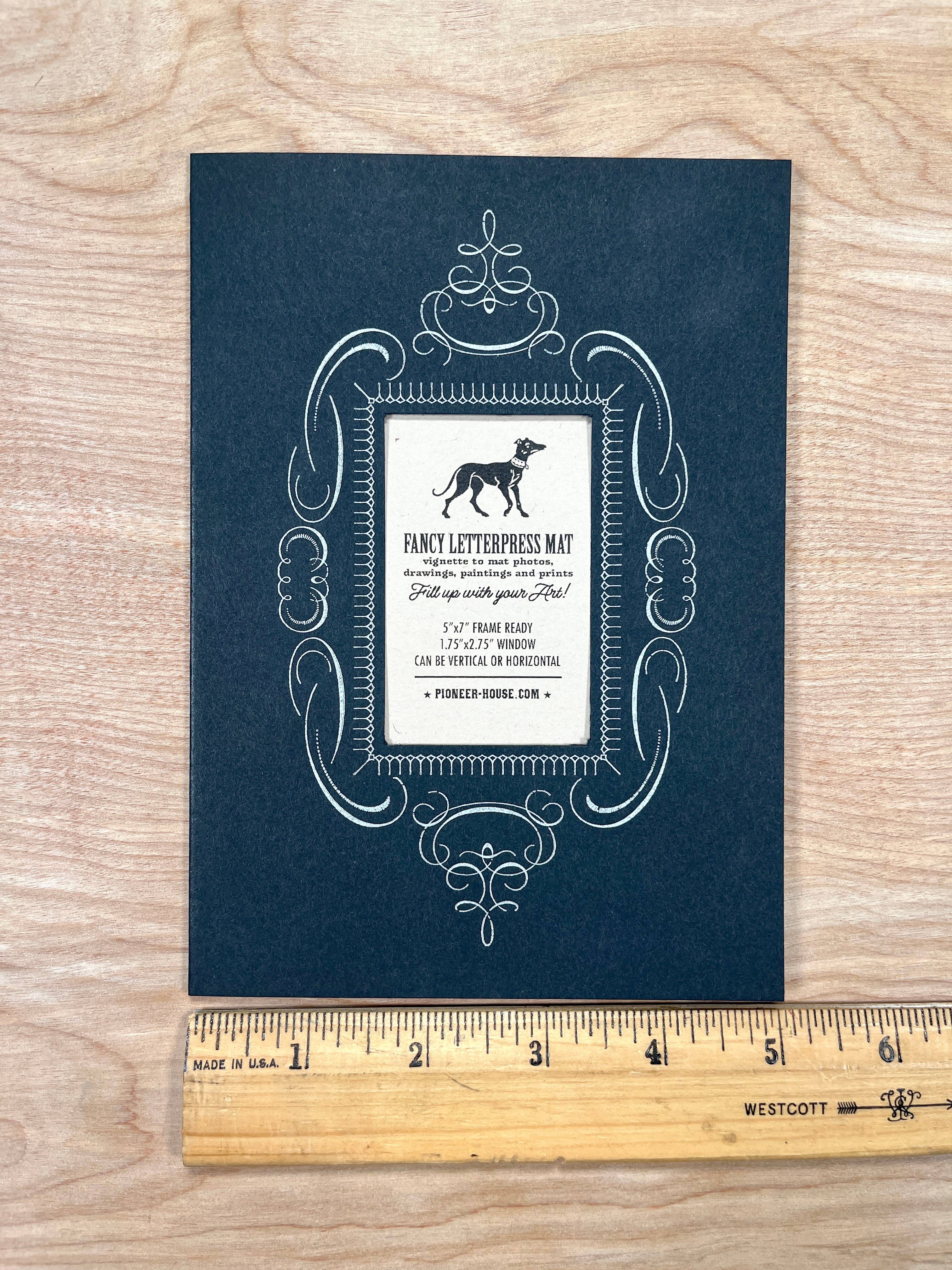 Pioneer House (formerly Yee-Haw) - Vente Cadres photos - Tapis typographique 5 « x 7" pour photos et œuvres d'art, 3 couleurs7