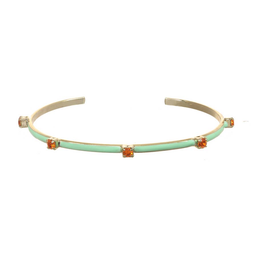 TOVA - Vente Bracelet manchette - Bracelet manchette Everly en laiton plaqué or clair19