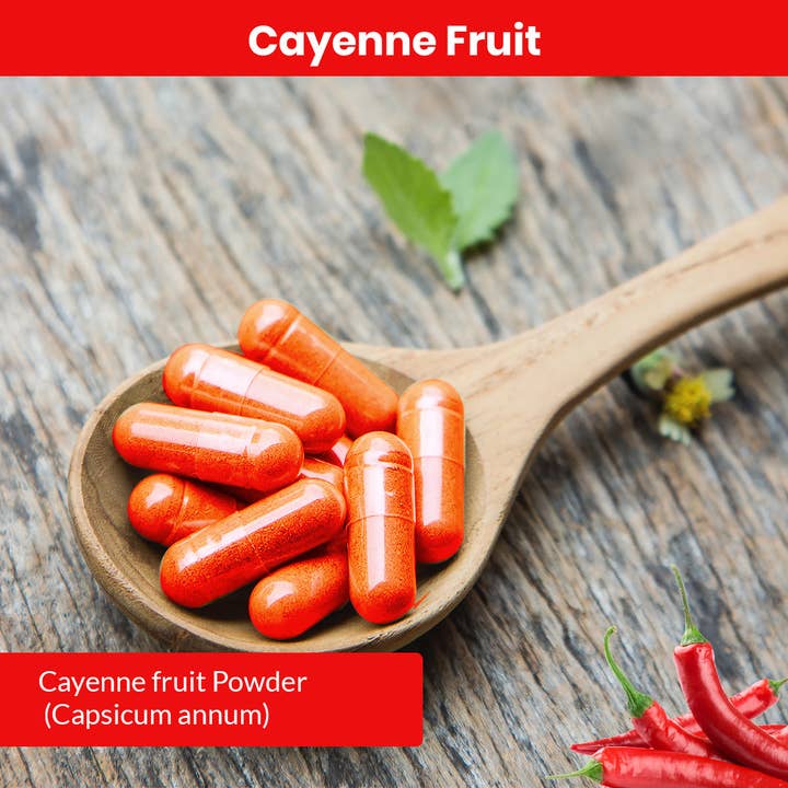 Earthly Love Imports - Wholesale Oral Supplement/Vitamin - Cayenne Fruit Capsules