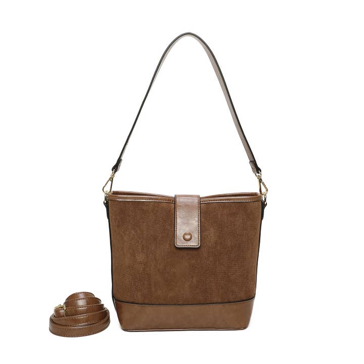 INES DELAURE - Wholesale Shoulder Bag - Women's - Zipped handbag