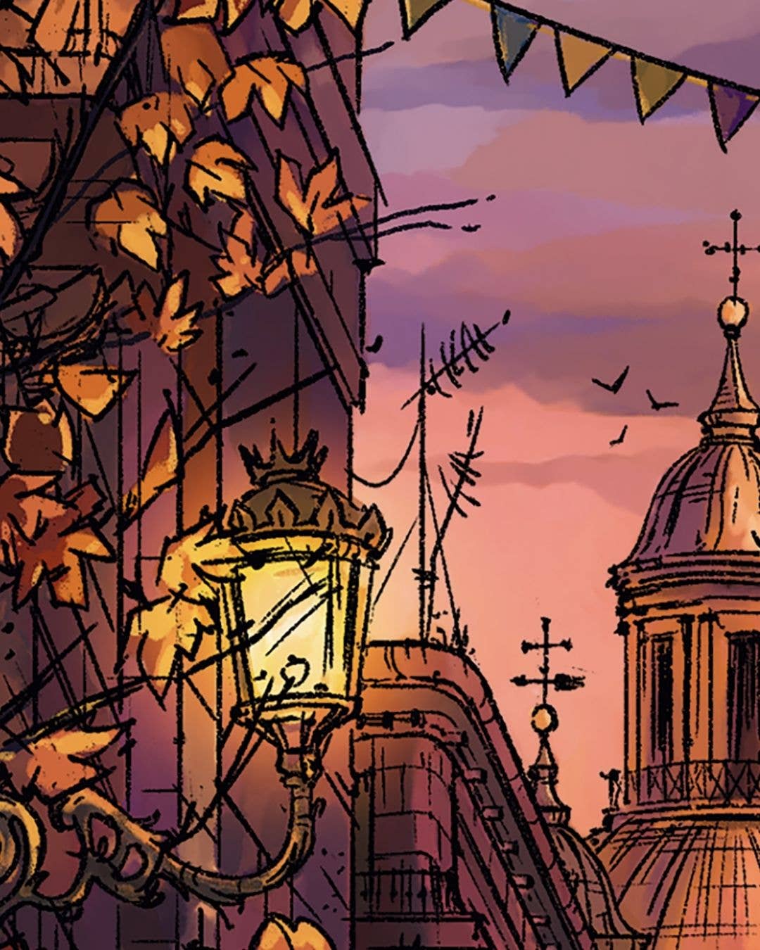 The Madrileñer - Láminas de Madrid – wholesale Art print – La Latina in calm4