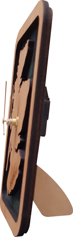 LT Creations – Relógio de parede por atacado – Relógio de mapa da Escócia | LC08/092