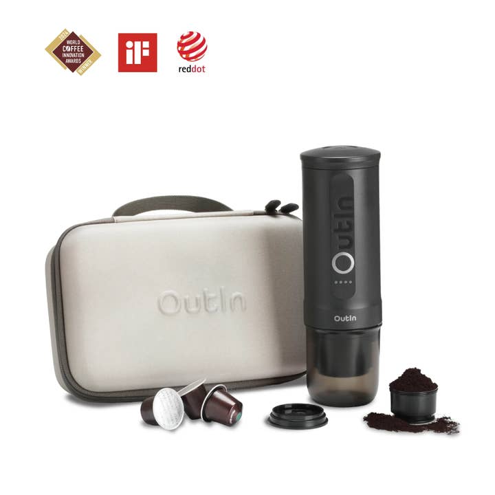 Traveler Espresso Gift Set (Space Grey) for wholesale by Outin