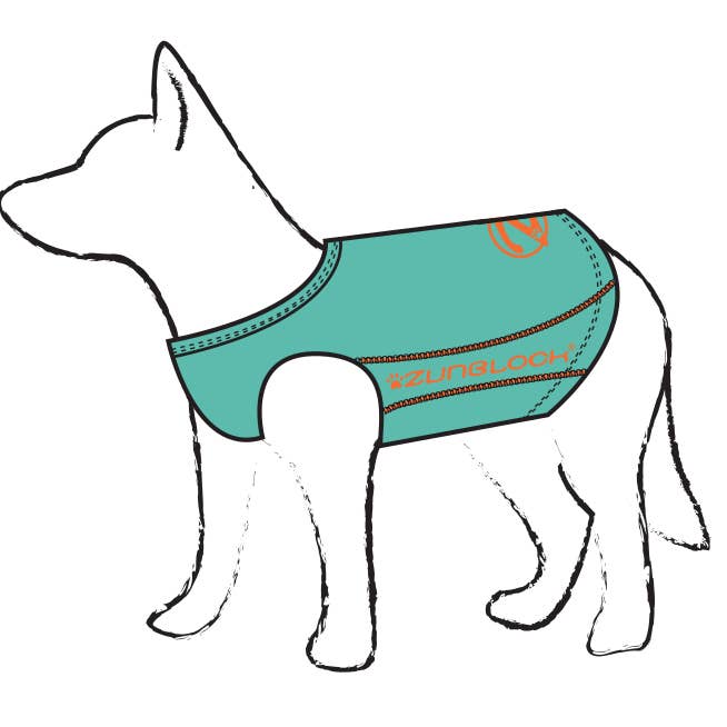 Camicia antieruzione cutanea per cani Zunblock UPF 50+ per la vendita all'ingrosso da parte di Zunblock Austria