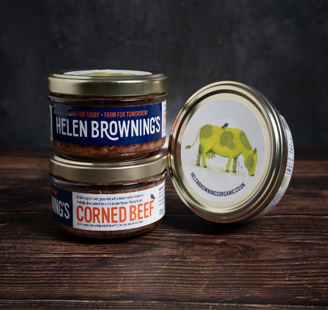 Helen Browning's Organic – wholesale Shelf-stable prepared meal – Organic Corned Beef