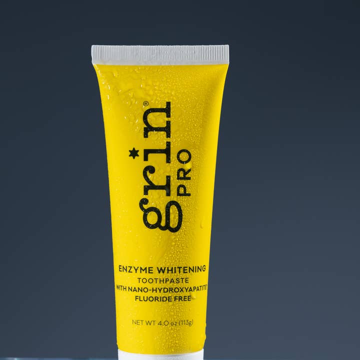 Grin Natural Products – Pasta dentífrica por atacado – Pasta de Dentes Branqueadora Grin Pro Enzyme c/ Nano-Hidroxiapatite2