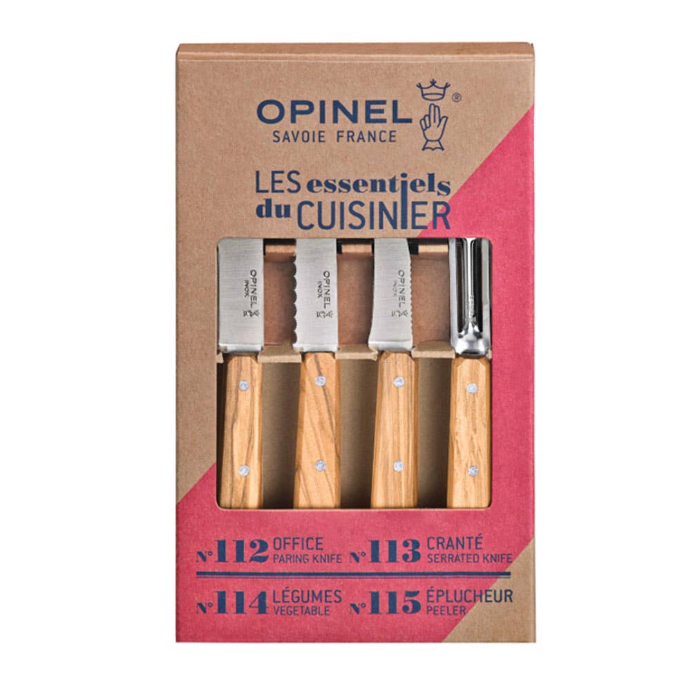 Opinel - Wholesale Knife Set - Les Essentiels Small Kitchen Knives Sets0