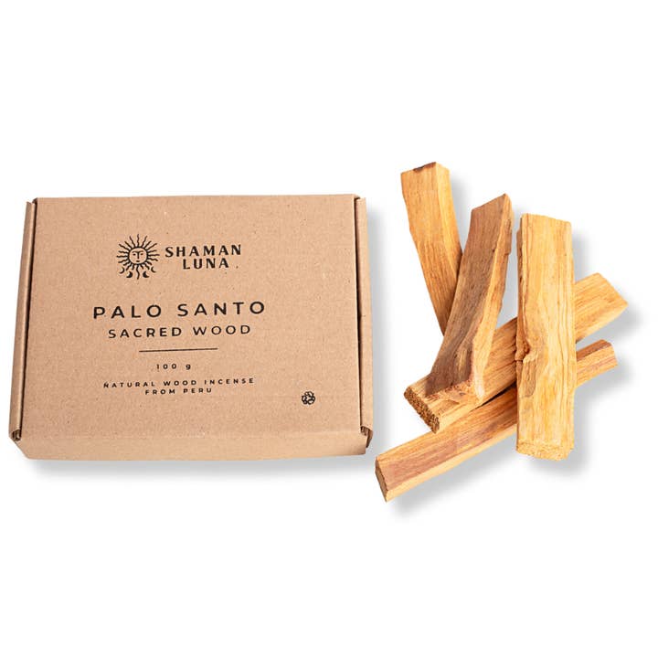 Sticks Palo Santo 3.53Oz Peru, smudging, natural incense for wholesale by Zoe Artcrafts Corp.