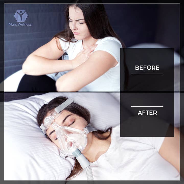 Mars Wellness - Wholesale Fitness Equipment - Premium Universal CPAP Tubing Hose 72" - 6 Foot