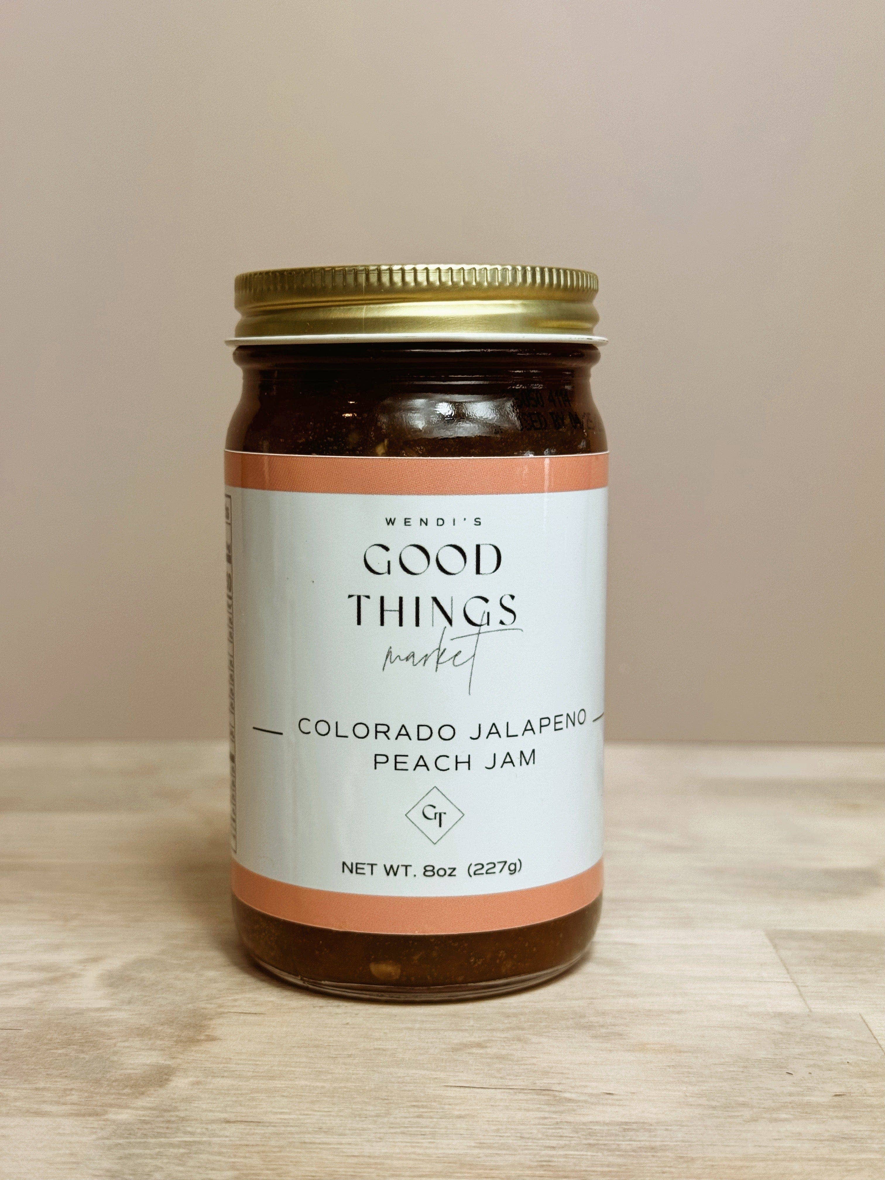 Wendi’s Good Things Market - Wholesale Jam/Jelly - Colorado Jalapeno Peach Jam
