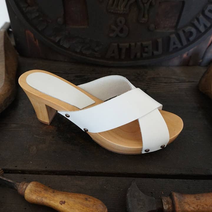 Mario Doni - Wholesale Sandals - Women's - Women's Clog in Vegetable-Tanned Leather Made in Italy #29