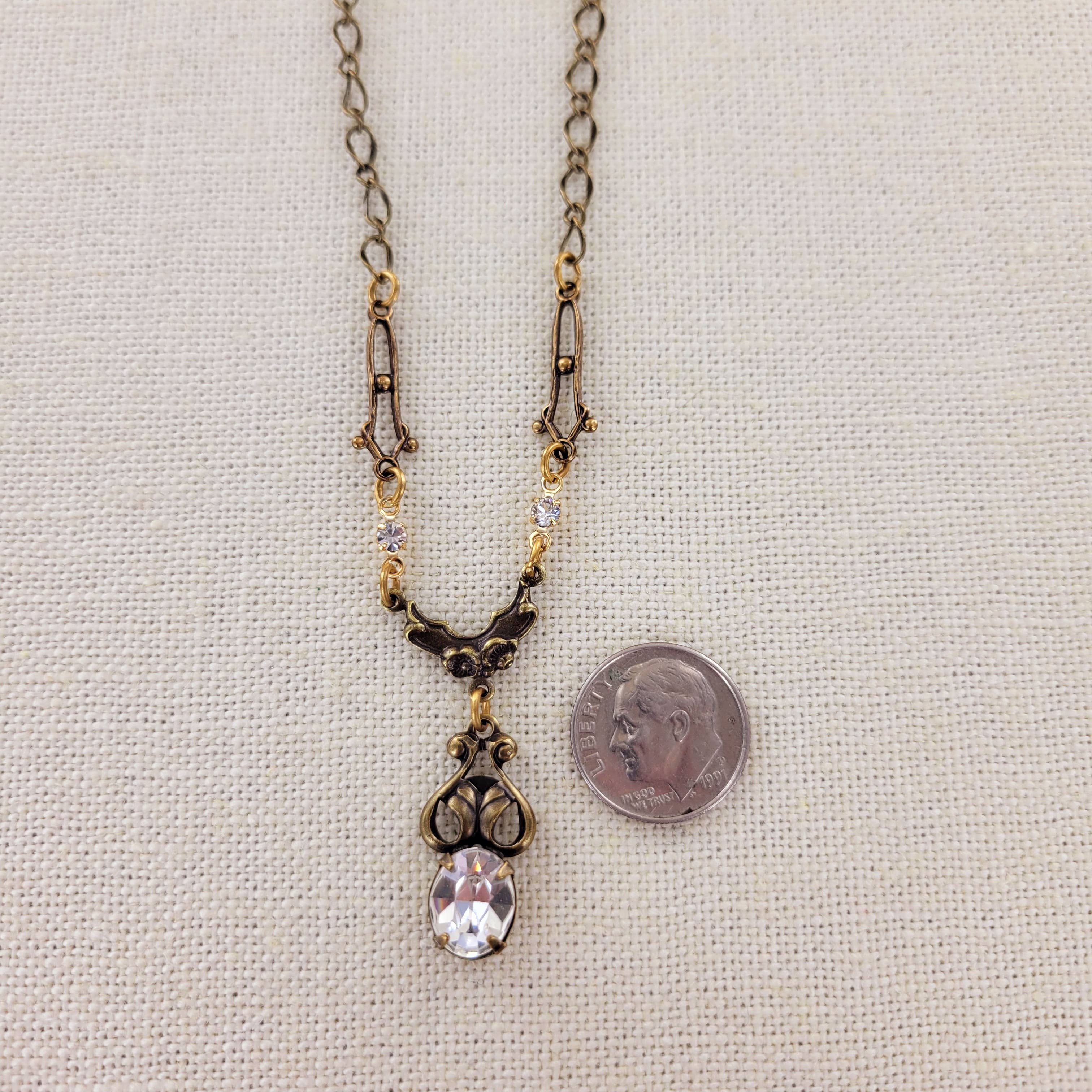 Sadie Green's Jewelry - Wholesale Pendant/Charm Necklace - Victorian Reproduction Necklace N48815