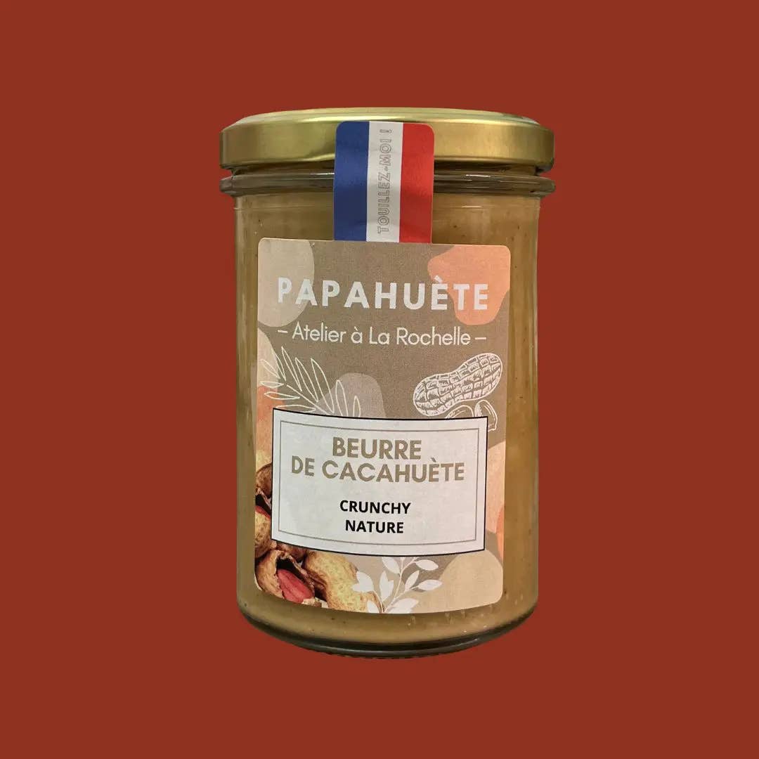 PAPAHUÈTE – wholesale Nötsmör – Krispig naturell jordnötssmör