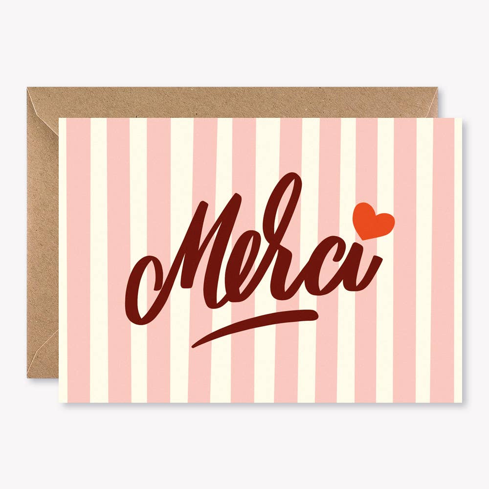 Lulu la nantaise - Wholesale Thank You Card - Thank You #3 - Greeting Card0