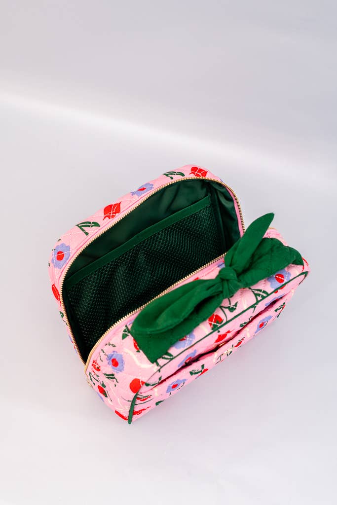 Ban.do - Wholesale Toiletry Bag - Women's - Getaway Toiletry Bag, Cherry Lips4
