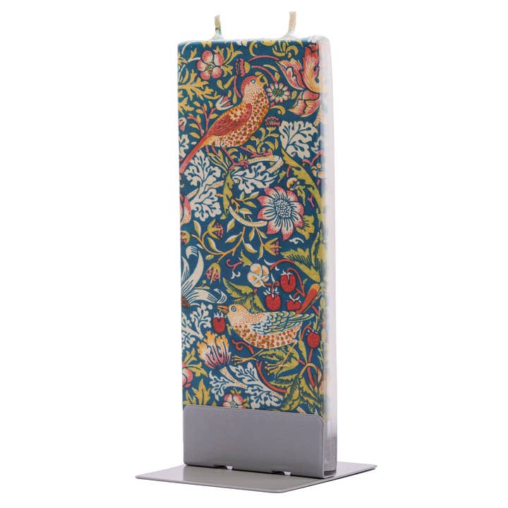 Flatyz Candles - Wholesale Novelty Candle - Flat Handmade Candle-William Morris - Strawberry Theif1