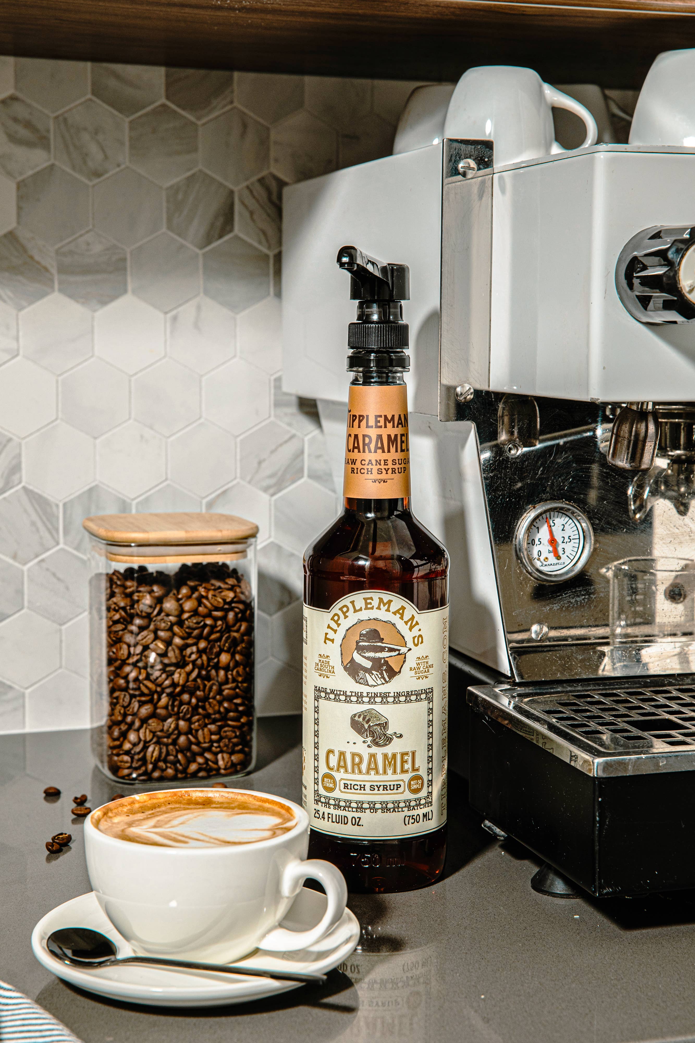 Bittermilk Bottling Co. – wholesale Flavoured syrup – Caramel Syrup - Coffee Syrup 750ml/25.4 fl oz3